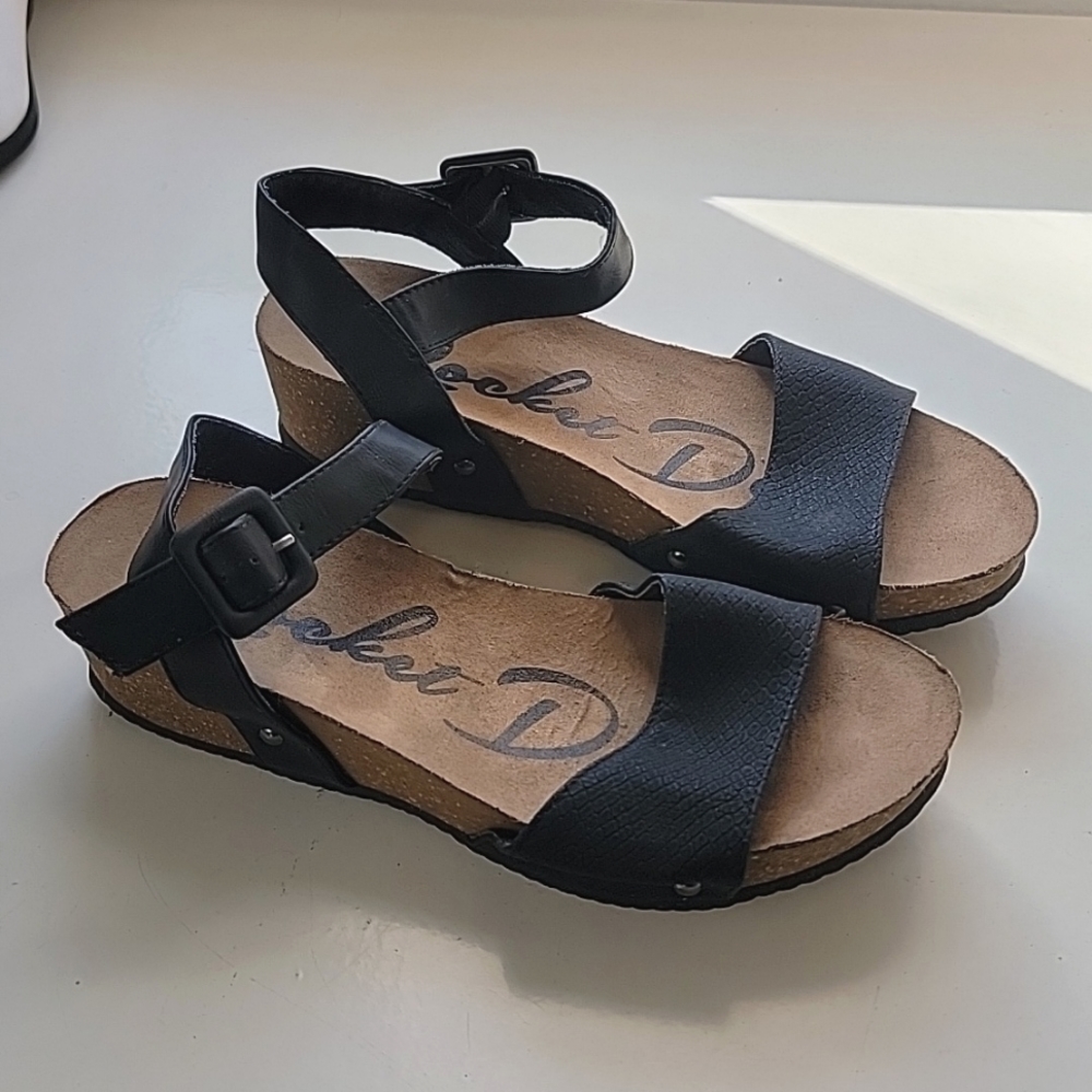 Women's Rocket Dog Cork wedge sandals